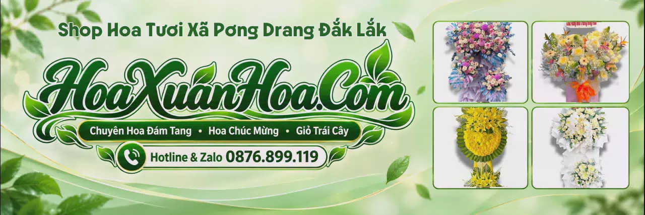 Ảnh bìa Tiệm Hoa Tươi Tại Xã Pơng Drang Đắk Lắk - Giao Hoa Nhanh Trong 2 Giờ