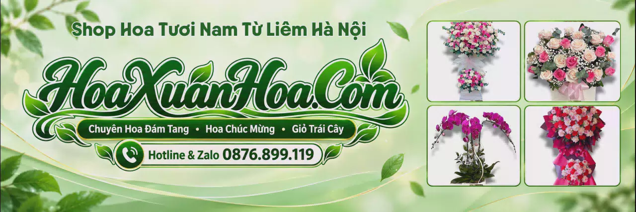 Ảnh bìa Tiệm Hoa Tươi Tại Nam Từ Liêm Hà Nội - Tiệm Hoa Nhận Giao Tận Nơi