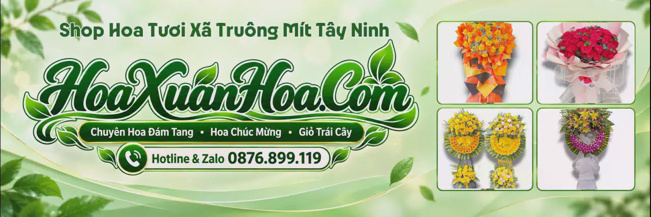 Ảnh bìa Cửa Hàng Bán Hoa Tươi Tại Xã Truông Mít Tây Ninh - Giao Hoa Tận Nơi