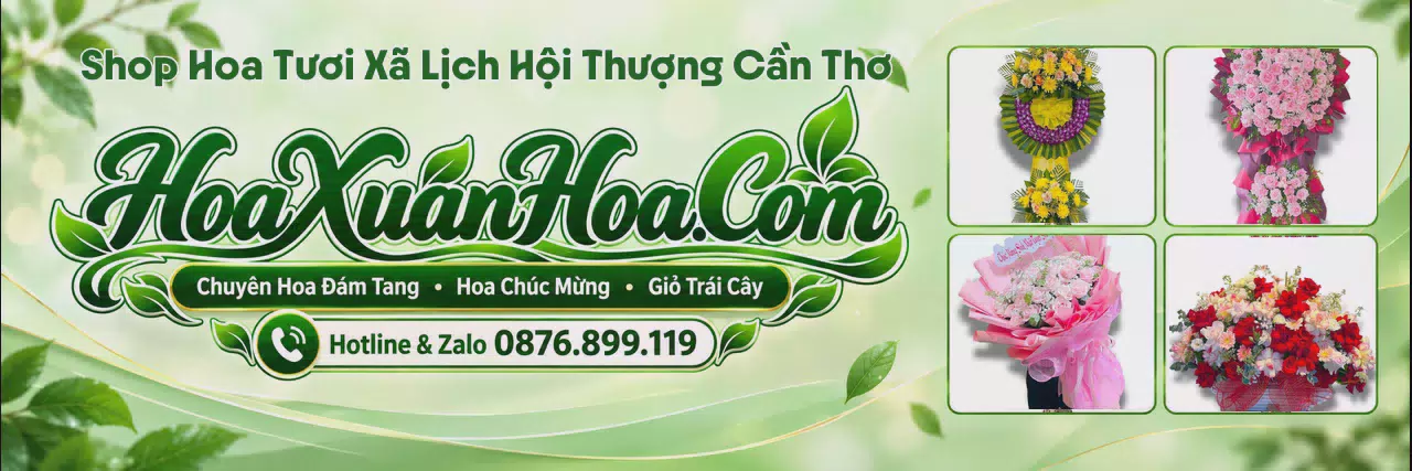 Ảnh bìa Tiệm Hoa Tươi Tại Xã Lịch Hội Thượng Cần Thơ - Dịch Vụ Giao Hoa Tận Nơi