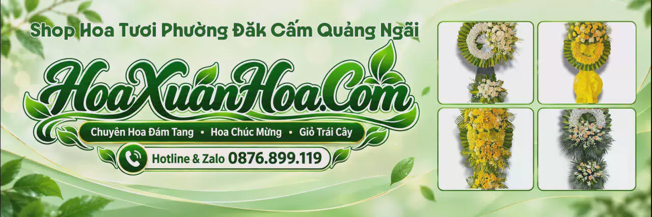 Ảnh bìa Shop Bán Hoa Tươi Tại Phường Đăk Cấm Quảng Ngãi - Shop Hoa Giao Tận Nhà