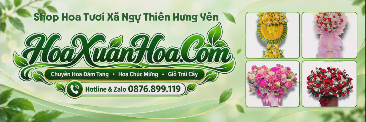 Ảnh bìa Tiệm Hoa Tươi Tại Xã Ngự Thiên Hưng Yên - Đặt Hoa Online Tiện Lợi