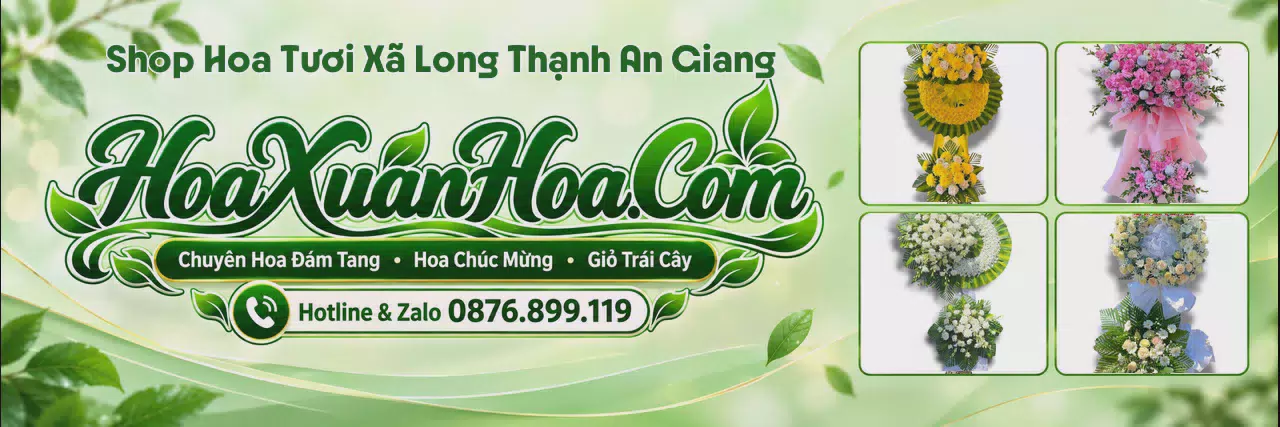 Ảnh bìa Cửa Hàng Bán Hoa Tươi Tại Xã Long Thạnh An Giang - Đặt Hoa Tươi Trực Tuyến