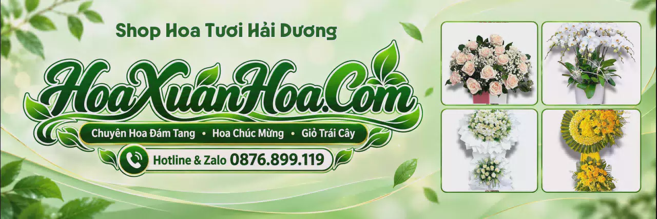 Ảnh bìa Đặt Hoa Tươi Tại Hải Dương - Đặt Hoa Online Tiện Lợi