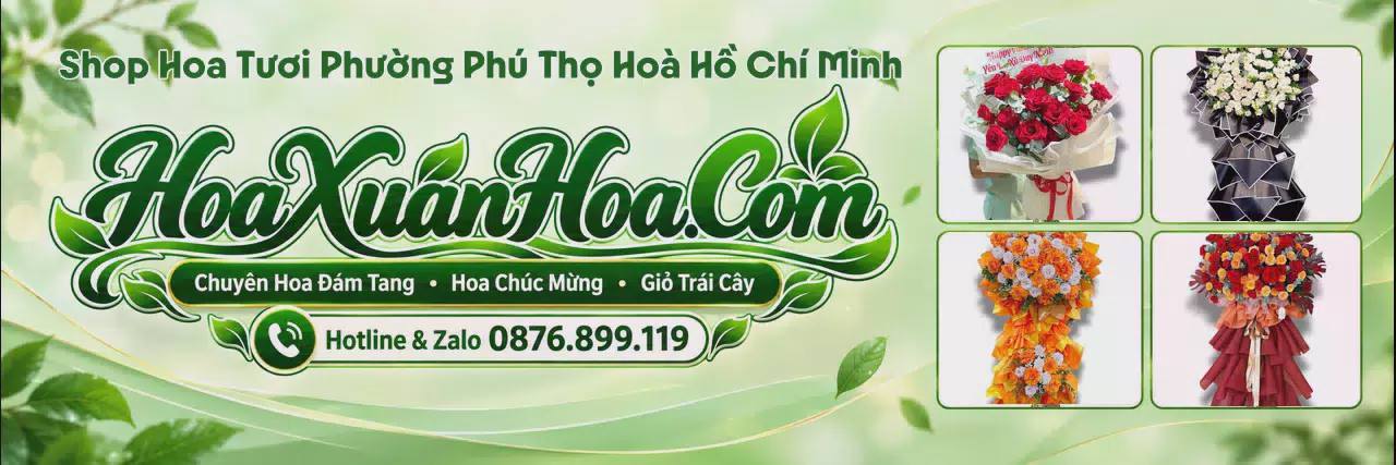 Ảnh bìa Cửa Hàng Hoa Tươi Tại Phường Phú Thọ Hoà Hồ Chí Minh - Dịch Vụ Hoa Tươi Tận Nơi