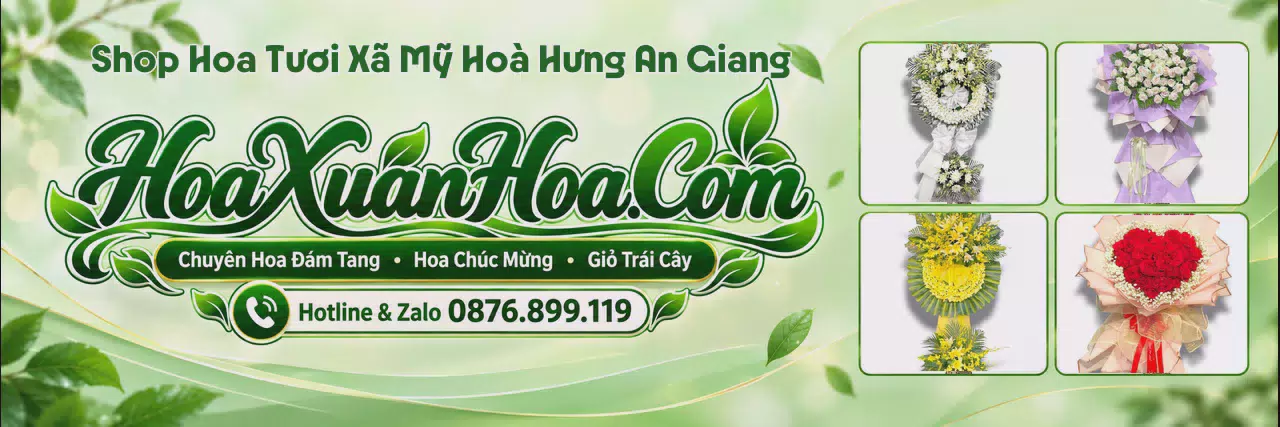 Ảnh bìa Shop Hoa Tươi Tại Xã Mỹ Hoà Hưng An Giang - Đặt Hoa Online Tiện Lợi