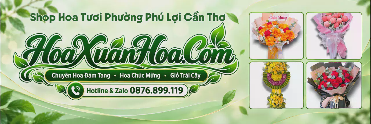 Ảnh bìa Shop Bán Hoa Tươi Tại Phường Phú Lợi Cần Thơ - Nhận Đặt Hoa Online