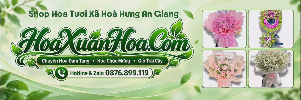 Ảnh bìa Cửa Hàng Hoa Tươi Tại Xã Hoà Hưng An Giang - Đặt Hoa Online Giao Tận Nhà