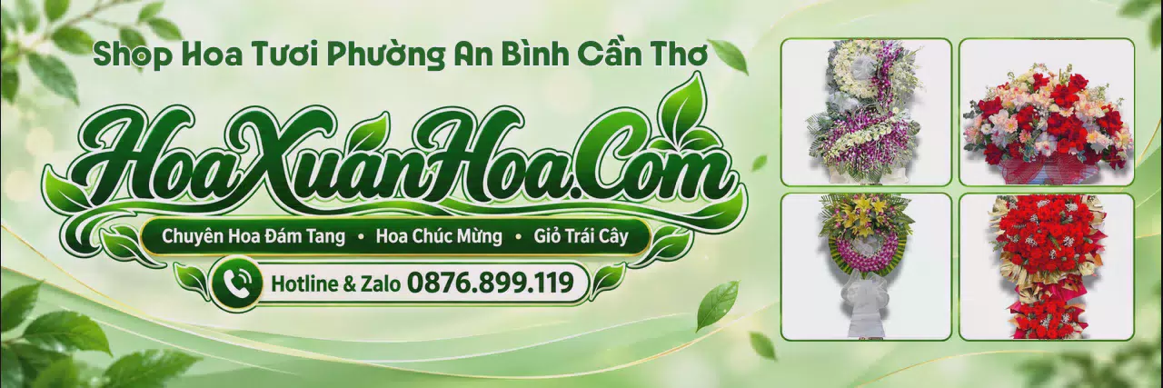 Ảnh bìa Đặt Hoa Tươi Tại Phường An Bình Cần Thơ - Đặt Hoa Online Giao Nhanh