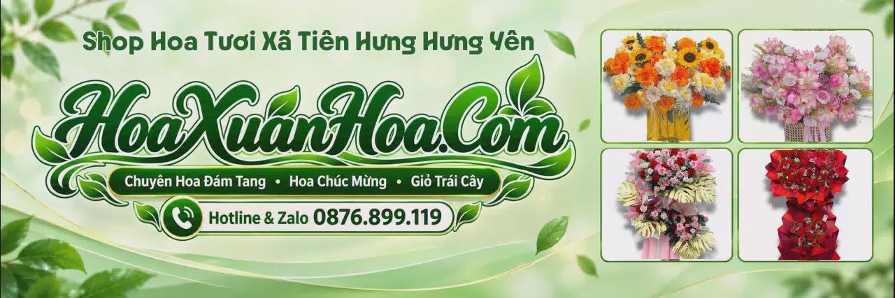 Ảnh bìa Shop Hoa Tươi Tại Xã Tiên Hưng Hưng Yên - Đặt Hoa Tươi Trực Tuyến