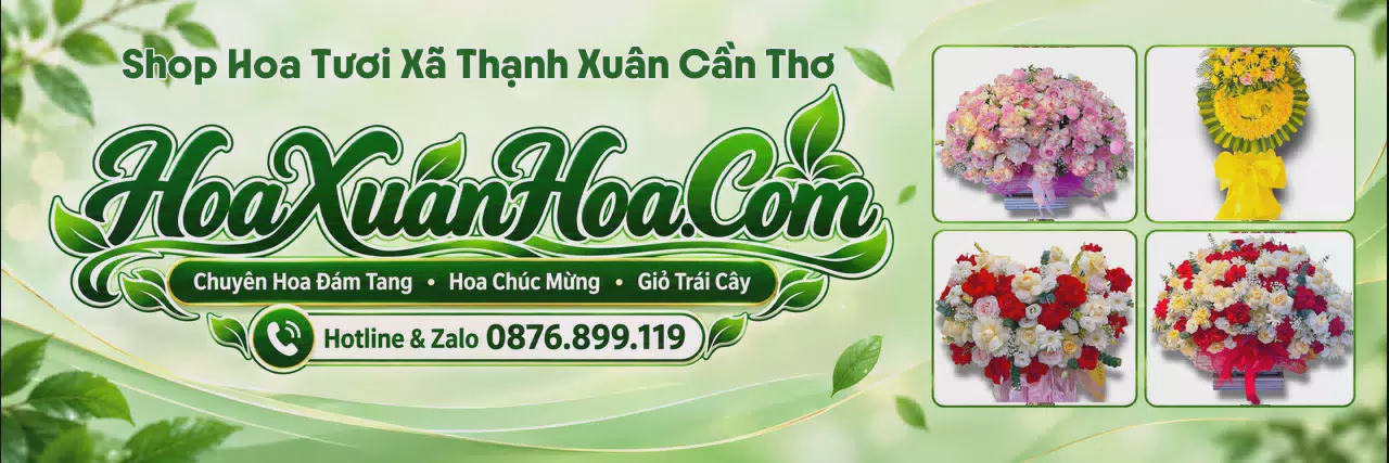 Ảnh bìa Shop Bán Hoa Tươi Tại Xã Thạnh Xuân Cần Thơ - Giao Hoa Nhanh Chóng