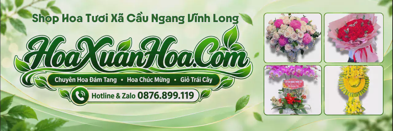 Ảnh bìa Tiệm Hoa Tươi Tại Xã Cầu Ngang Vĩnh Long - Dịch Vụ Hoa Tươi Giao Nhanh