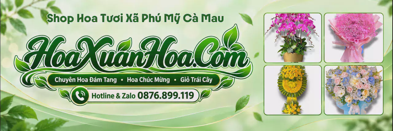 Ảnh bìa Cửa Hàng Bán Hoa Tươi Tại Xã Phú Mỹ Cà Mau - Giao Hoa Tận Nơi