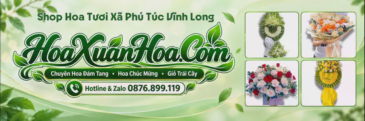 Ảnh bìa Shop Bán Hoa Tươi Tại Xã Phú Túc Vĩnh Long - Đặt Hoa Dễ Dàng Nhanh Chóng