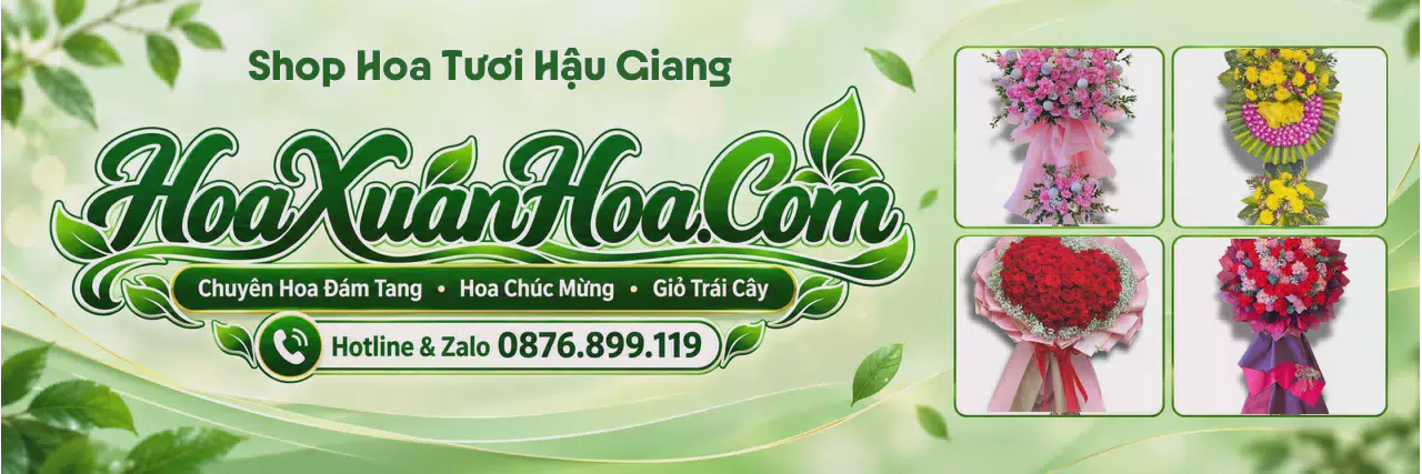 Ảnh bìa Đặt Hoa Tươi Tại Hậu Giang - Đặt Hoa Online Tiện Lợi