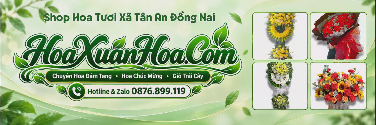 Ảnh bìa Tiệm Hoa Tươi Tại Xã Tân An Đồng Nai - Đặt Hoa Tươi Giao Tận Nơi