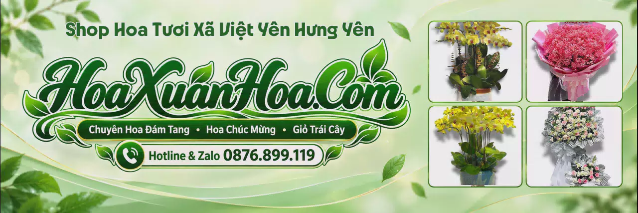 Ảnh bìa Cửa Hàng Bán Hoa Tươi Tại Xã Việt Yên Hưng Yên - Shop Hoa Tươi Giao Trong Ngày
