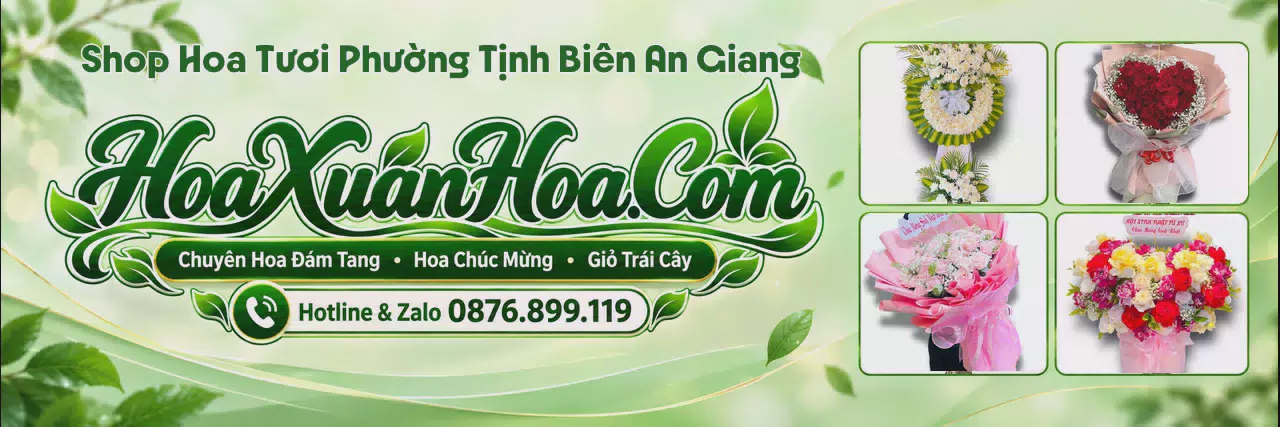 Ảnh bìa Tiệm Hoa Tươi Tại Phường Tịnh Biên An Giang - Tiệm Hoa Giao Hoa Tận Nhà