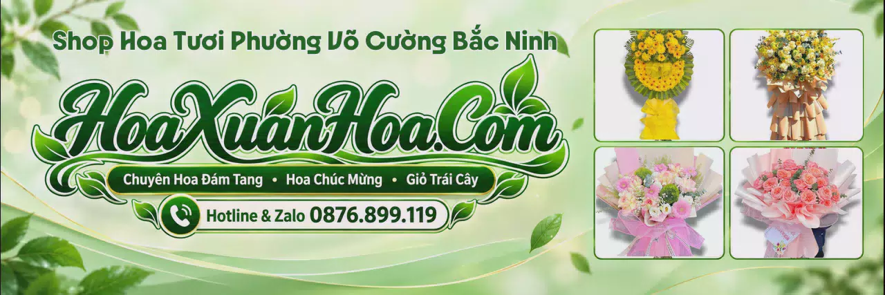 Ảnh bìa Shop Hoa Tươi Tại Phường Võ Cường Bắc Ninh - Tiệm Hoa Tươi Giao Nhanh