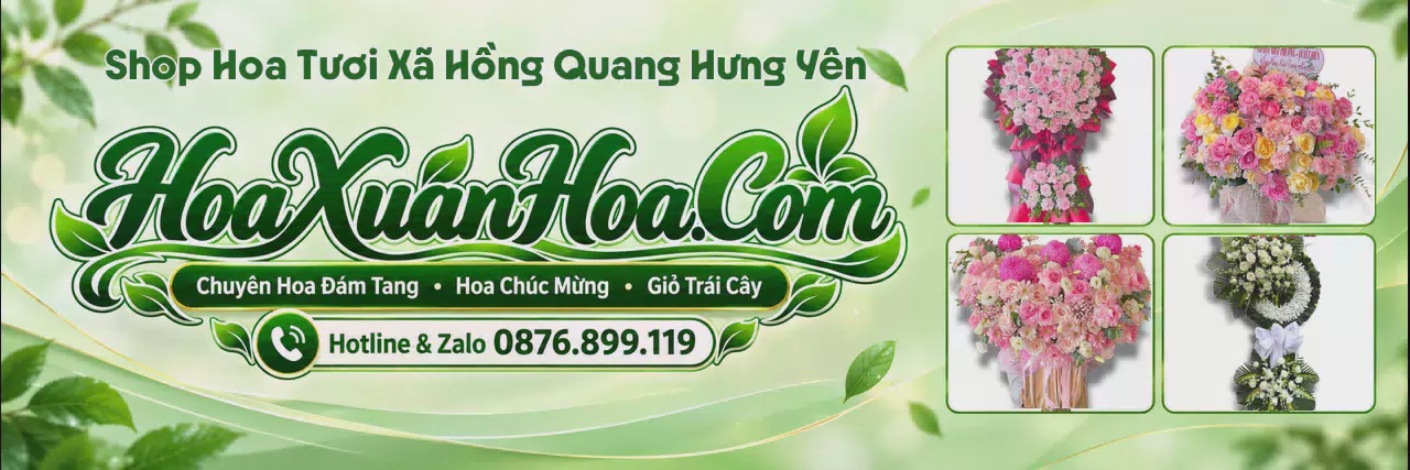 Ảnh bìa Đặt Hoa Tươi Tại Xã Hồng Quang Hưng Yên - Dịch Vụ Đặt Hoa Trực Tuyến