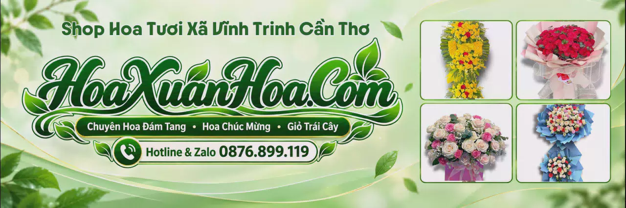 Ảnh bìa Tiệm Hoa Tươi Tại Xã Vĩnh Trinh Cần Thơ - Dịch Vụ Hoa Tươi Giao Nhanh