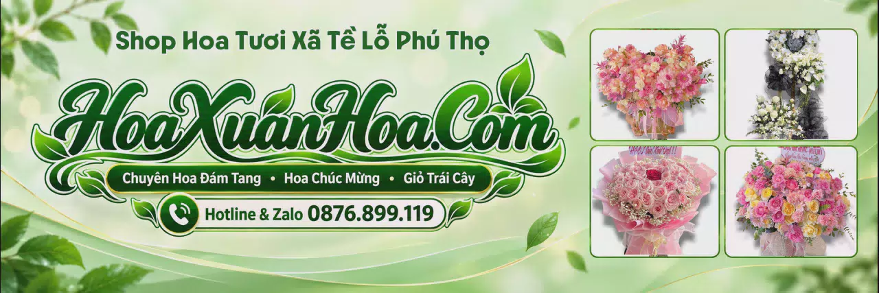 Ảnh bìa Shop Hoa Tươi Tại Xã Tề Lỗ Phú Thọ - Đặt Hoa Online Giao Nhanh