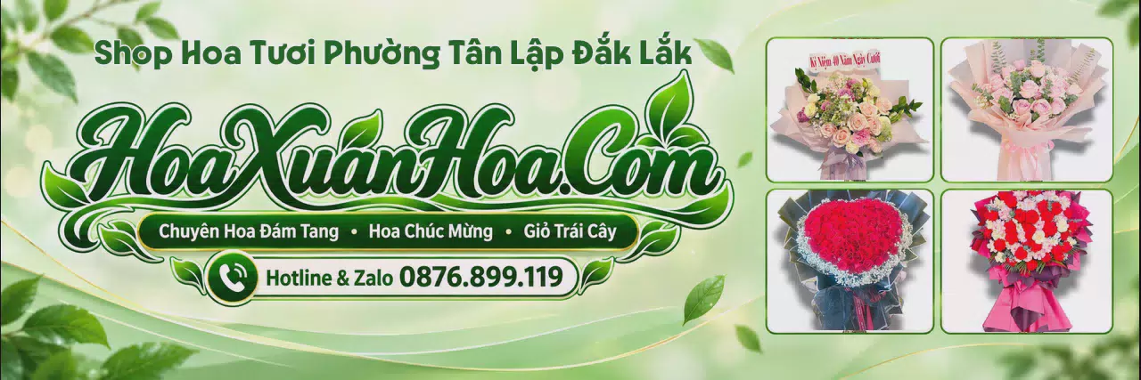 Ảnh bìa Cửa Hàng Bán Hoa Tươi Tại Phường Tân Lập Đắk Lắk - Đặt Hoa Online Giao Nhanh