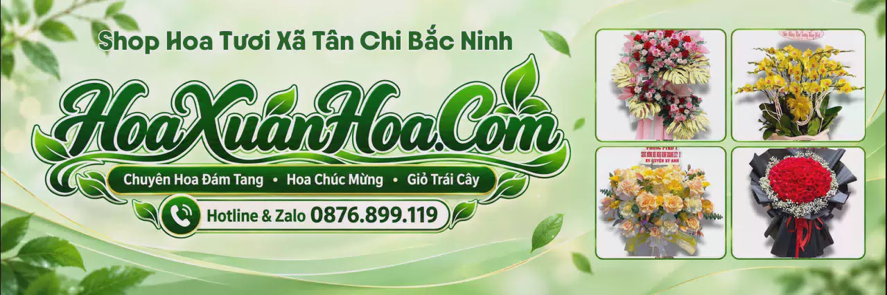 Ảnh bìa Cửa Hàng Bán Hoa Tươi Tại Xã Tân Chi Bắc Ninh - Đặt Hoa Tươi Trực Tuyến