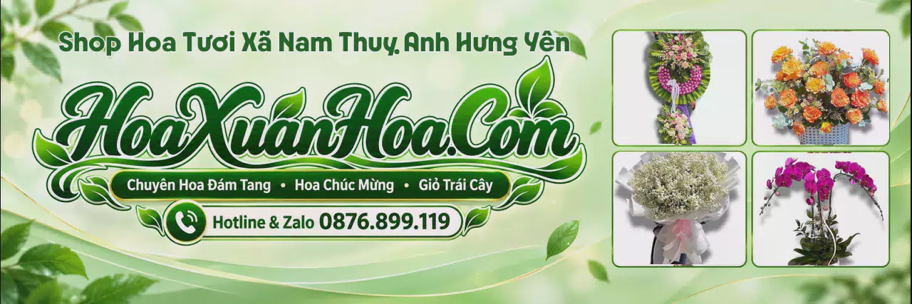 Ảnh bìa Cửa Hàng Bán Hoa Tươi Tại Xã Nam Thuỵ Anh Hưng Yên - Đặt Hoa Online Giao Tận Nhà