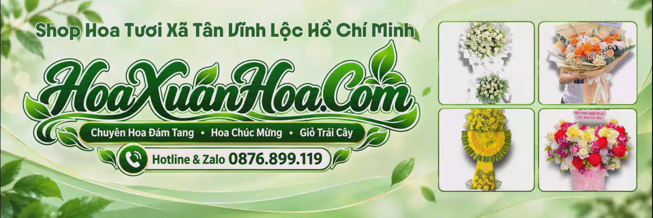 Ảnh bìa Shop Bán Hoa Tươi Tại Xã Tân Vĩnh Lộc Hồ Chí Minh - Tiệm Hoa Tươi Giao Tận Nhà