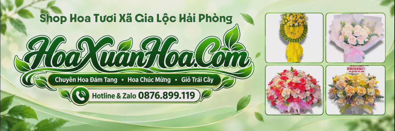 Ảnh bìa Shop Bán Hoa Tươi Tại Xã Gia Lộc Hải Phòng - Tiệm Hoa Nhận Giao Tận Nơi