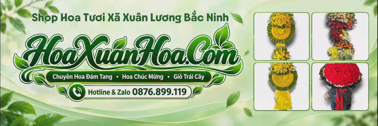 Ảnh bìa Shop Hoa Tươi Tại Xã Xuân Lương Bắc Ninh - Nhận Đặt Hoa Online