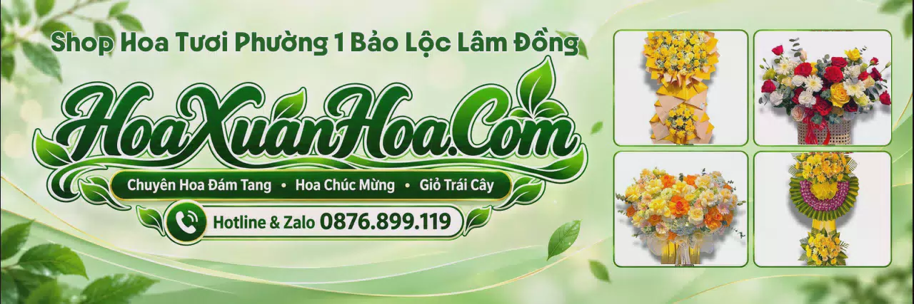 Ảnh bìa Shop Hoa Tươi Tại Phường 1 Bảo Lộc Lâm Đồng - Shop Hoa Tươi Giao Trong Ngày
