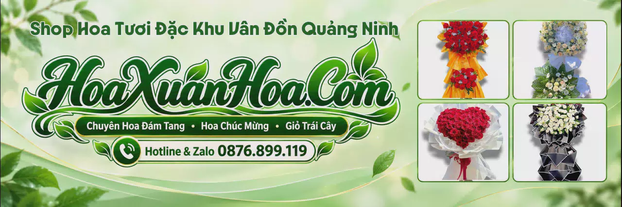 Ảnh bìa Cửa Hàng Bán Hoa Tươi Tại Đặc Khu Vân Đồn Quảng Ninh - Đặt Hoa Nhanh Trong Ngày