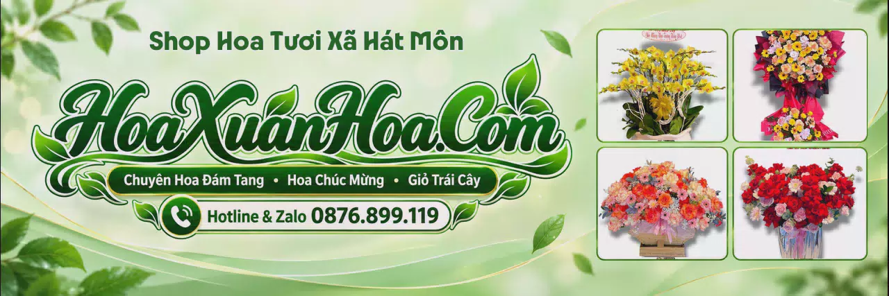 Ảnh bìa Cửa Hàng Bán Hoa Tươi Tại Xã Hát Môn - Shop Hoa Tươi Đặt Trực Tuyến