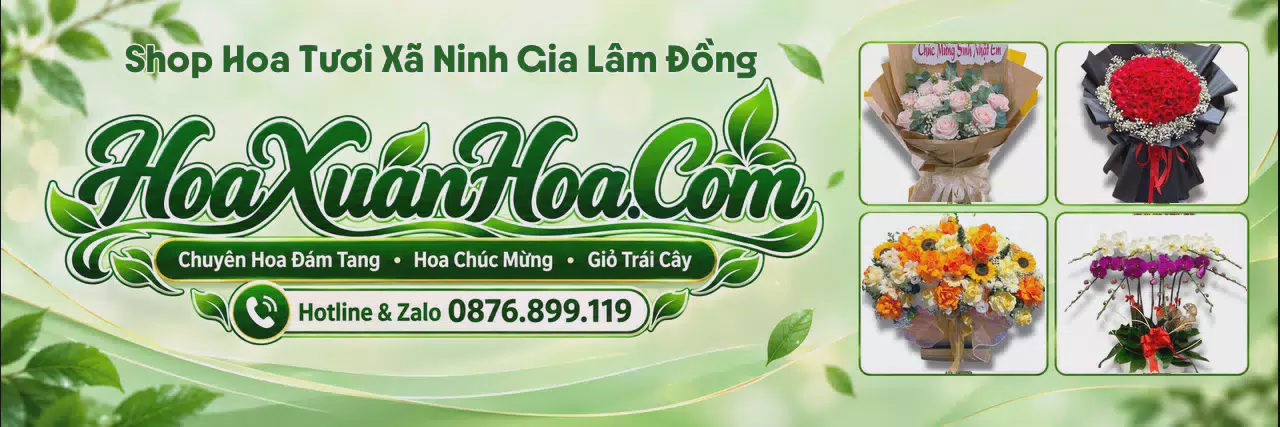 Ảnh bìa Cửa Hàng Bán Hoa Tươi Tại Xã Ninh Gia Lâm Đồng - Giao Hoa Tận Nơi