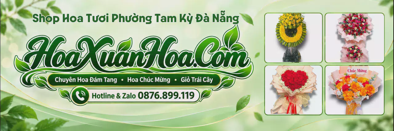 Ảnh bìa Tiệm Hoa Tươi Tại Phường Tam Kỳ Đà Nẵng - Tiệm Hoa Tươi Giao Tận Nhà