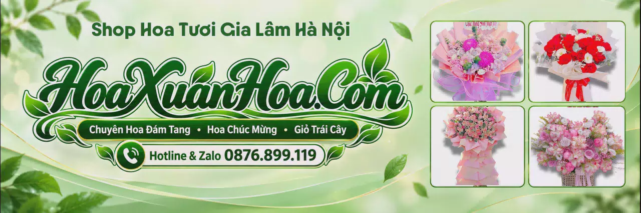 Ảnh bìa Tiệm Hoa Tươi Tại Gia Lâm Hà Nội - Tiệm Hoa Giao Nhanh