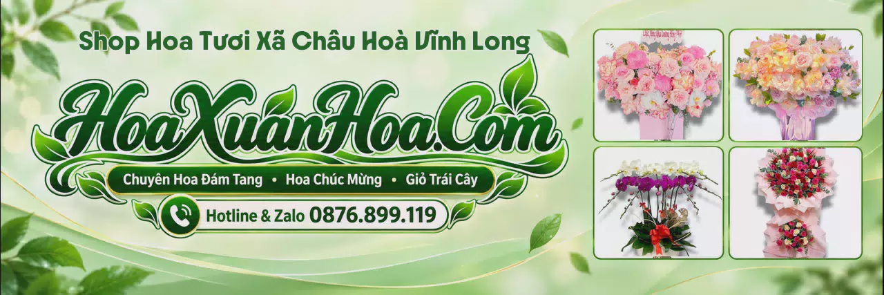 Ảnh bìa Shop Hoa Tươi Tại Xã Châu Hoà Vĩnh Long - Giao Hoa Tận Địa Chỉ