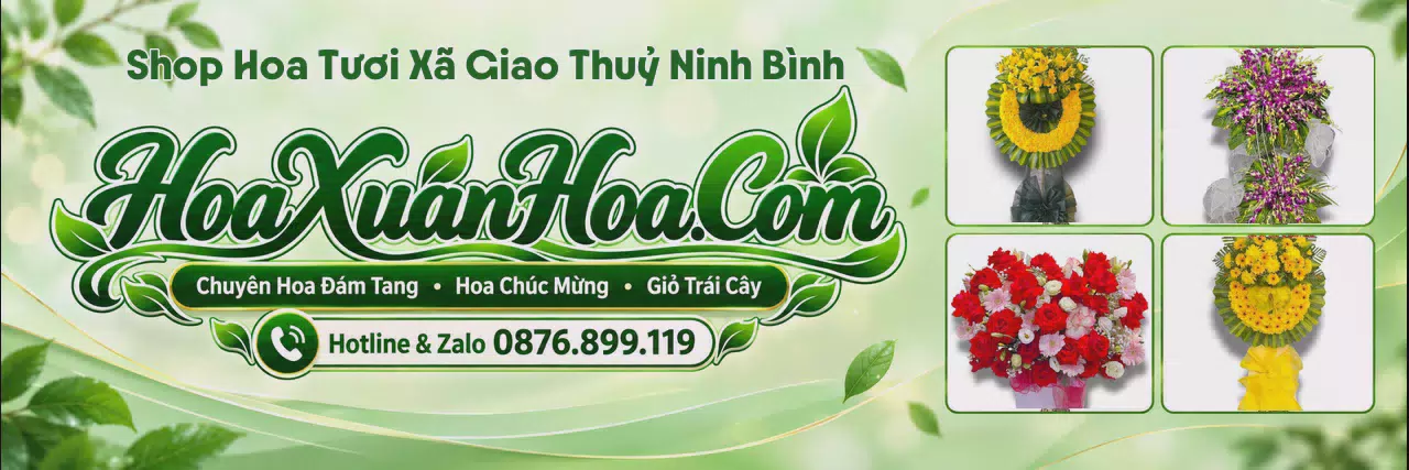 Ảnh bìa Shop Bán Hoa Tươi Tại Xã Giao Thuỷ Ninh Bình - Shop Hoa Giao Nhanh Trong Ngày