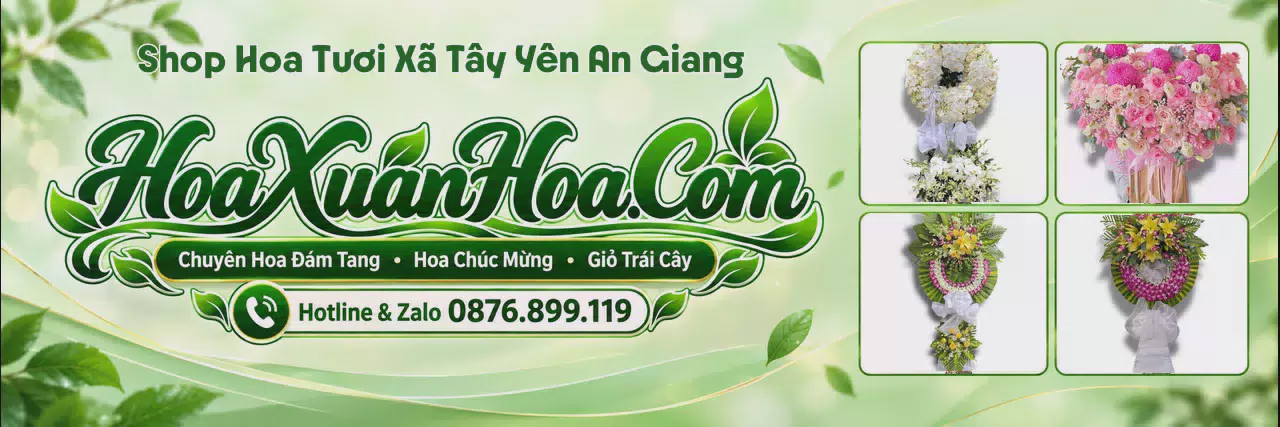 Ảnh bìa Shop Hoa Tươi Tại Xã Tây Yên An Giang - Đặt Hoa Nhanh Trong Ngày