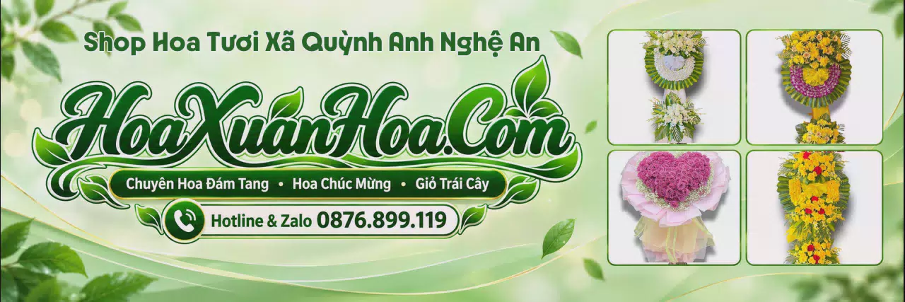 Ảnh bìa Cửa Hàng Hoa Tươi Tại Xã Quỳnh Anh Nghệ An - Giao Hoa Nhanh Trong 2 Giờ