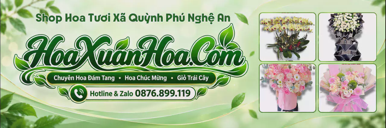 Ảnh bìa Shop Hoa Tươi Tại Xã Quỳnh Phú Nghệ An - Dịch Vụ Đặt Hoa Trực Tuyến