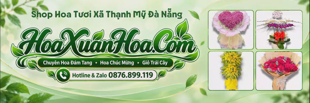 Ảnh bìa Tiệm Hoa Tươi Tại Xã Thạnh Mỹ Đà Nẵng - Shop Hoa Online Uy Tín