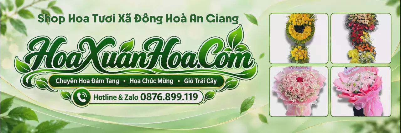 Ảnh bìa Cửa Hàng Bán Hoa Tươi Tại Xã Đông Hoà An Giang - Shop Hoa Tươi Giao Trong Ngày