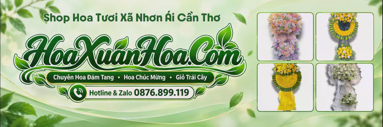 Ảnh bìa Cửa Hàng Hoa Tươi Tại Xã Nhơn Ái Cần Thơ - Shop Hoa Tươi Giao Trong Ngày