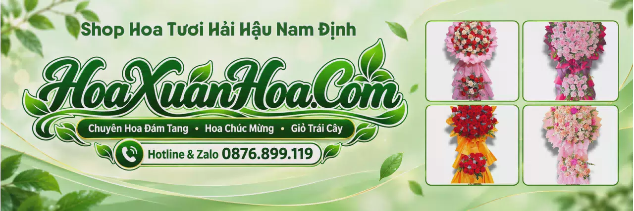 Ảnh bìa Đặt Hoa Tươi Tại Hải Hậu Nam Định - Dịch Vụ Hoa Tươi Giao Nhanh