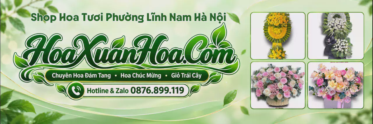 Ảnh bìa Tiệm Hoa Tươi Tại Phường Lĩnh Nam Hà Nội - Shop Hoa Giao Nhanh Trong Ngày