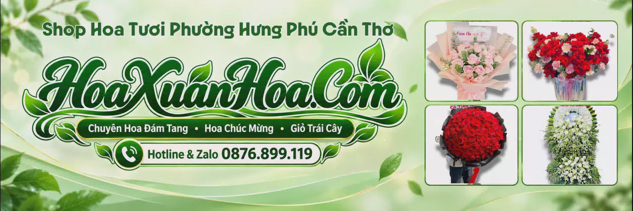 Ảnh bìa Shop Hoa Tươi Tại Phường Hưng Phú Cần Thơ - Đặt Hoa Nhanh Trong Ngày