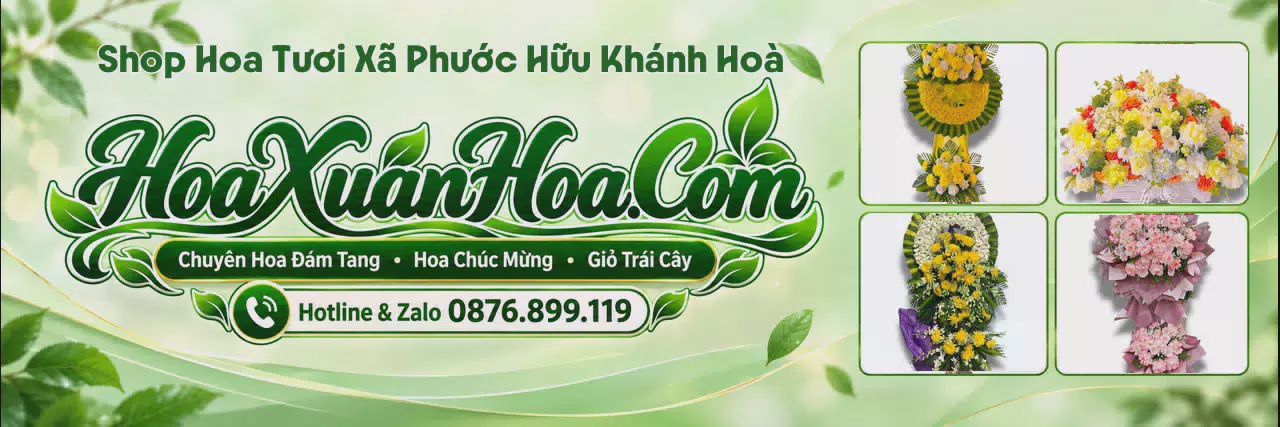 Ảnh bìa Đặt Hoa Tươi Tại Xã Phước Hữu Khánh Hoà - Shop Hoa Giao Tận Nhà